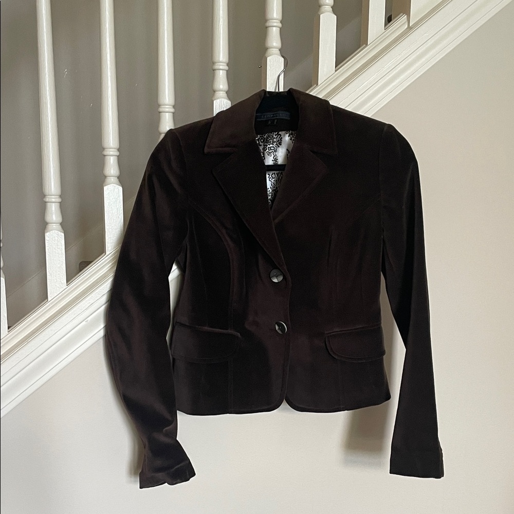 São Paulo Chic Dark Brown Women's Blazer